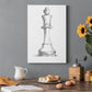 Chess Piece Study II Premium Gallery Wrapped Canvas - Ready to Hang