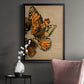 Winged Wreath I - Modern Framed Canvas Print