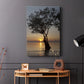 Sunset Silhouette - Canvas Art Print