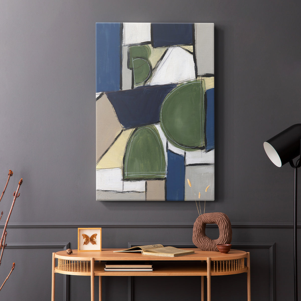 Spatial Mix II - Canvas Art Print