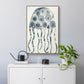 Silver Jelly  -  Framed Canvas Print