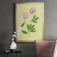 Peonies in Yellow II - Modern Framed Canvas Print