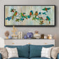 Birds on Branch - Floater Framed Canvas Print