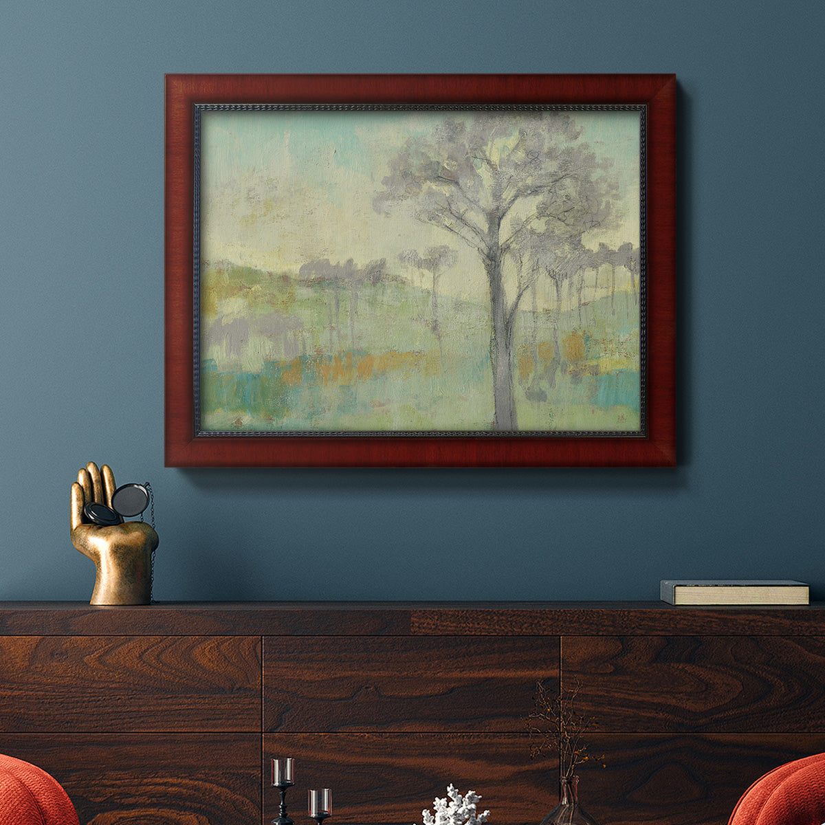 Tree Stand I Premium Framed Canvas- Ready to Hang