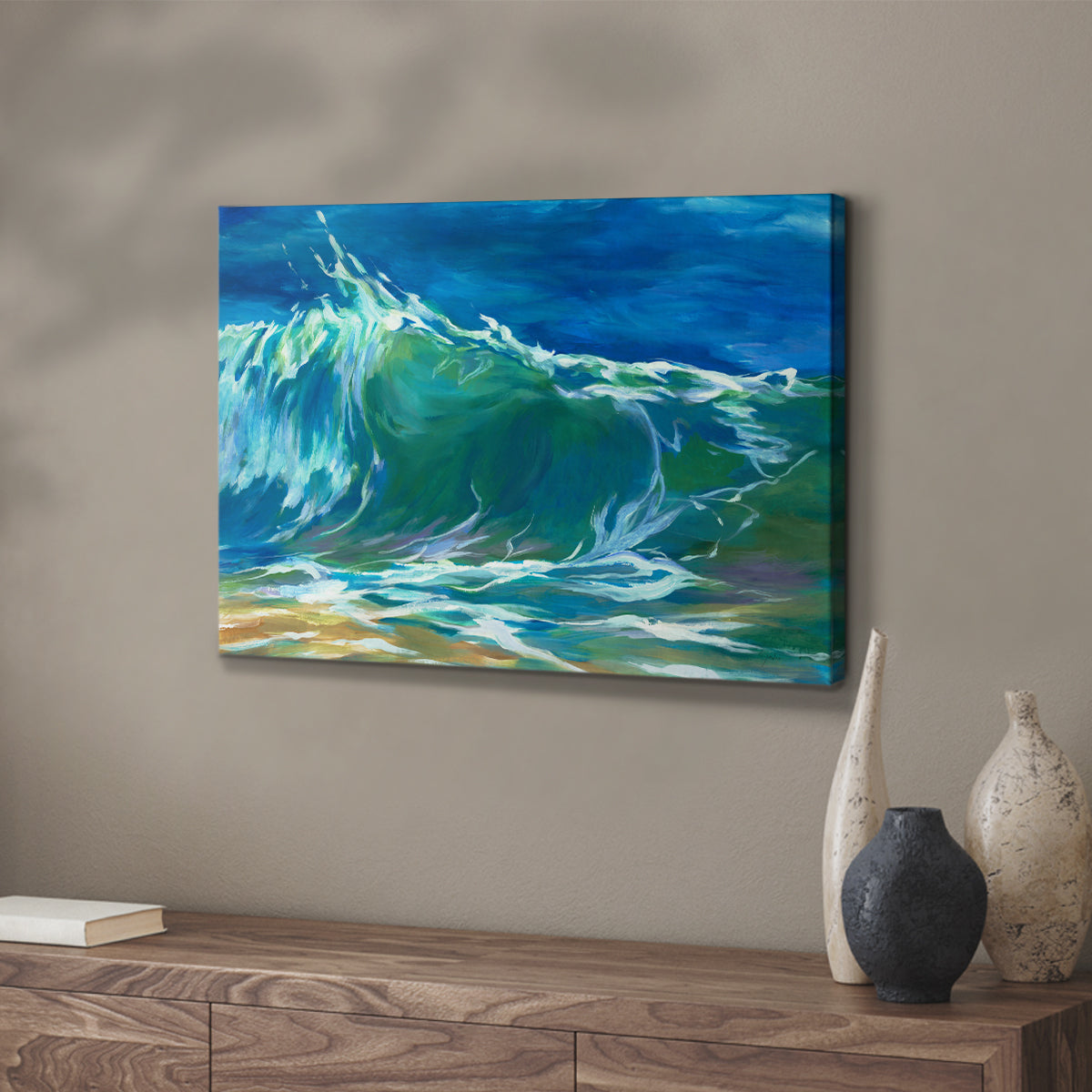 Green Flash - Canvas Art Print