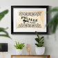 Antique French Label III - Modern Framed Art Print