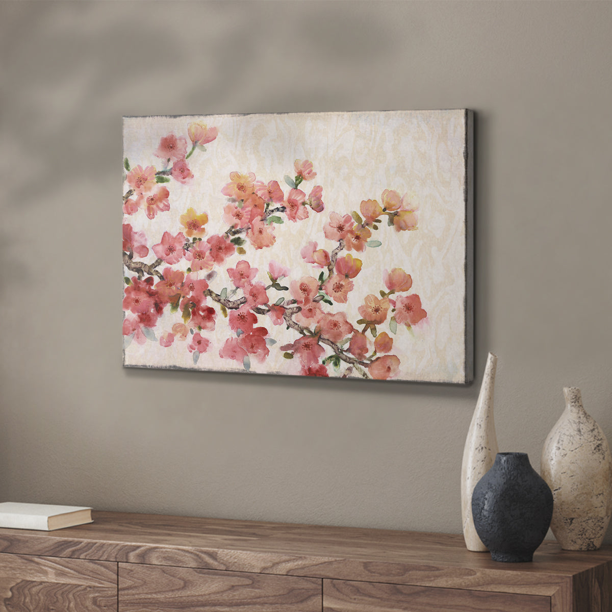 Cherry Blossom Composition II - Canvas Art Print