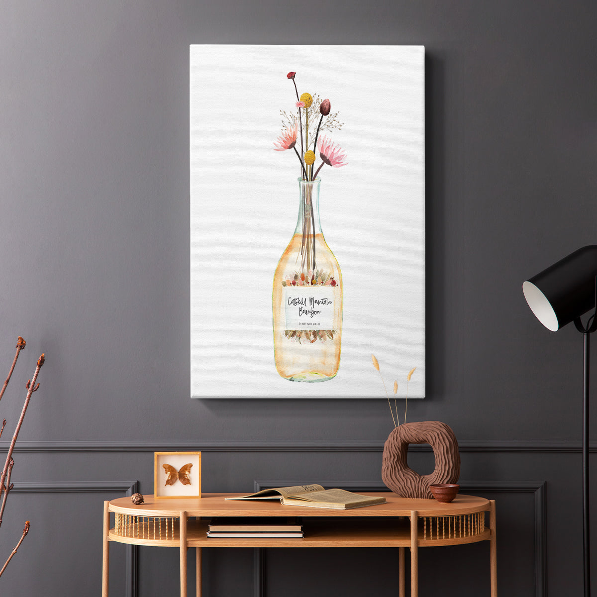 Catskill Mountain Bourbon - Canvas Art Print