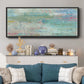 Pastel Watergarden - Floater Framed Canvas Print