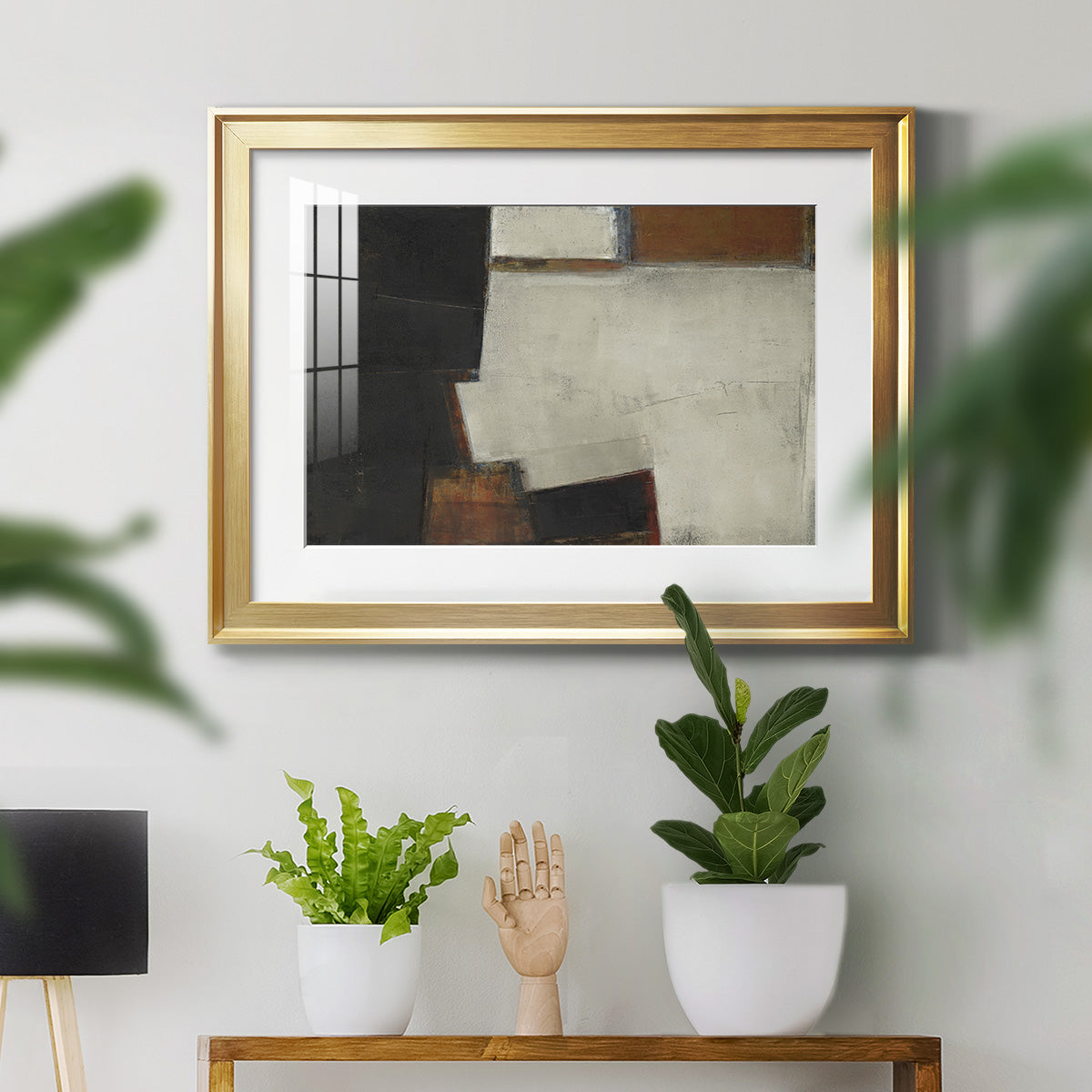 Our Way to Fall - Modern Framed Art Print