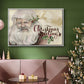 Christmas Greetings Collection A - Floater Framed Canvas Print