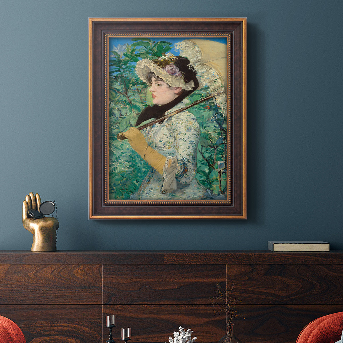 Spring - Ornate Framed Canvas Print