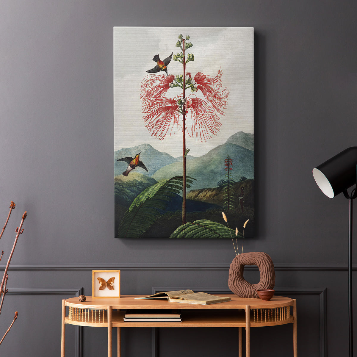 Temple of Flora VIII - Canvas Art Print