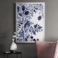 Indigo Song I - Modern Framed Canvas Print