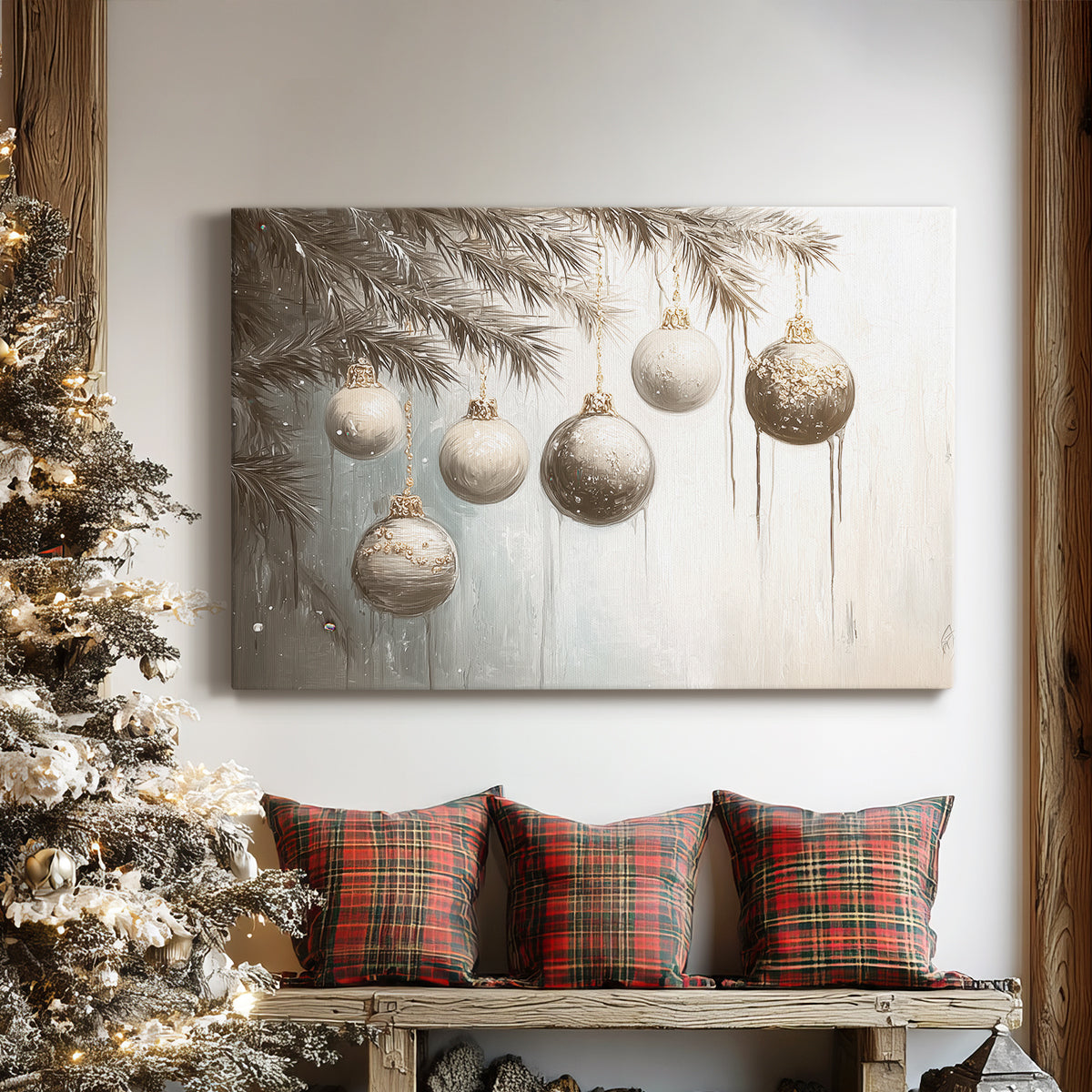 Pearled Blessing II - Canvas Art Print