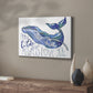 Whale Love I - Canvas Art Print