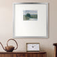 Riverbank Impression I Premium Framed Print Double Matboard