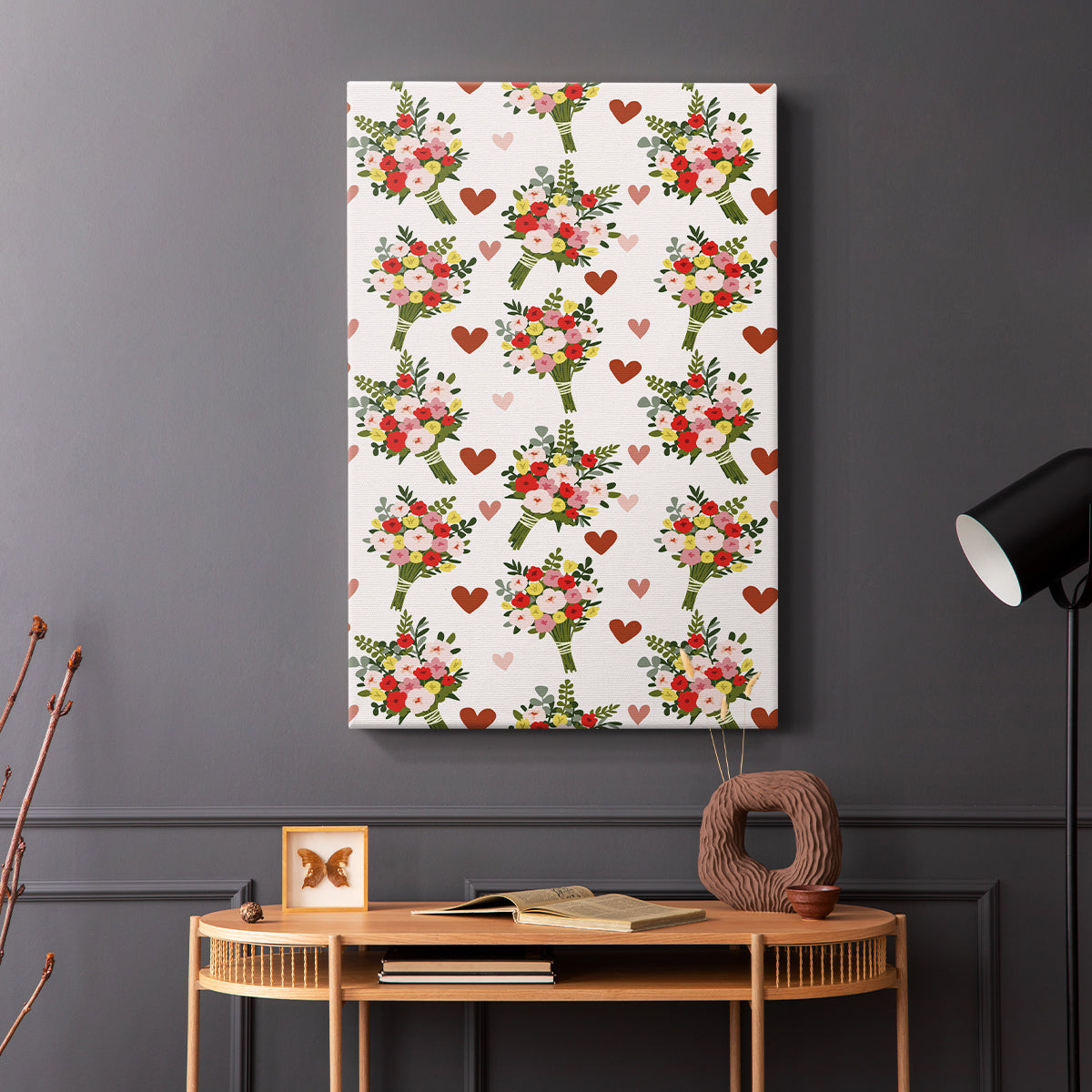 Darling Valentine Collection E - Canvas Art Print