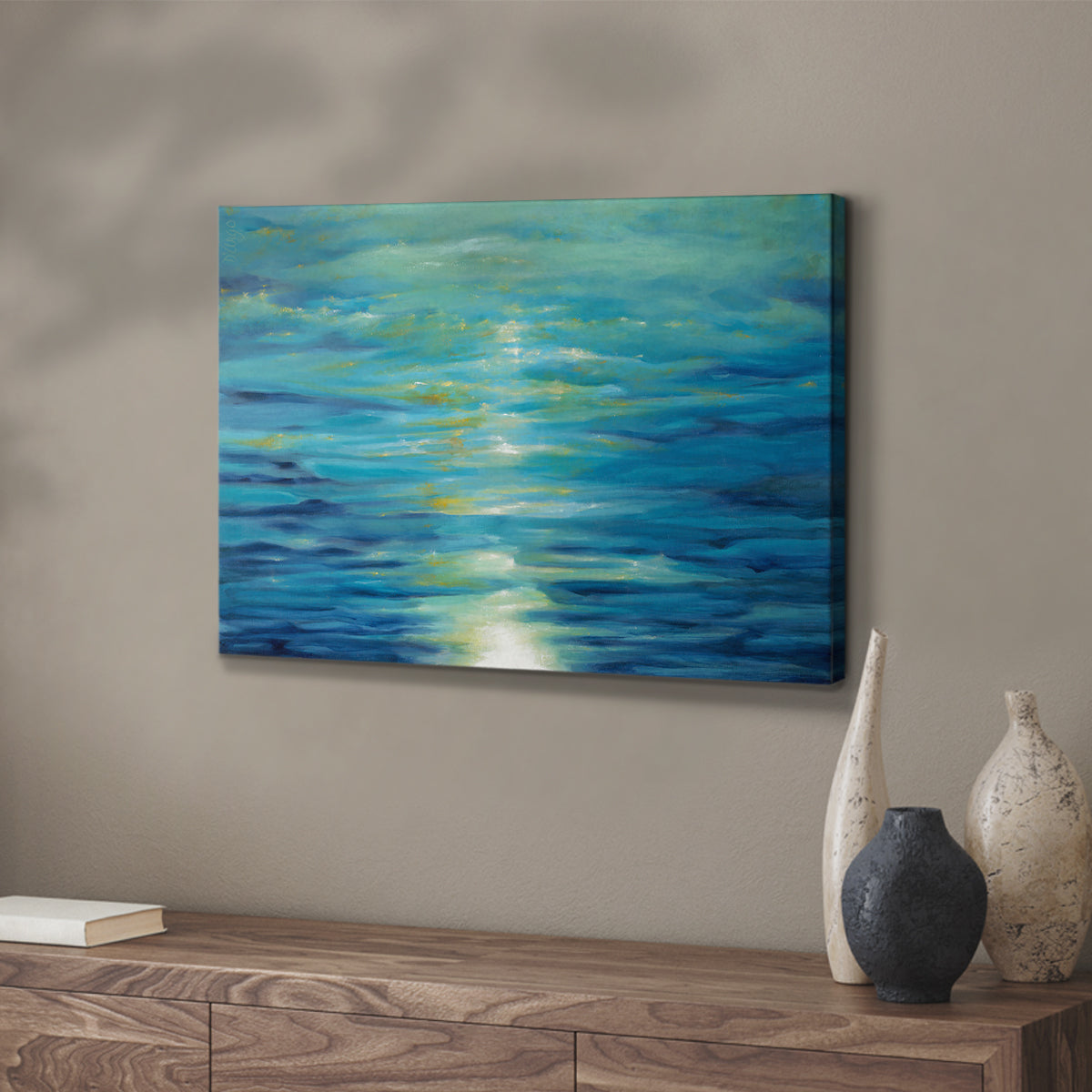 Deep Blue - Canvas Art Print
