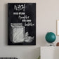 Wash Away Your Troubles Premium Gallery Wrapped Canvas - Ready to Hang