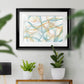 Curves and Waves VI - Modern Framed Art Print