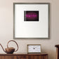 Neon Love II Premium Framed Print Double Matboard