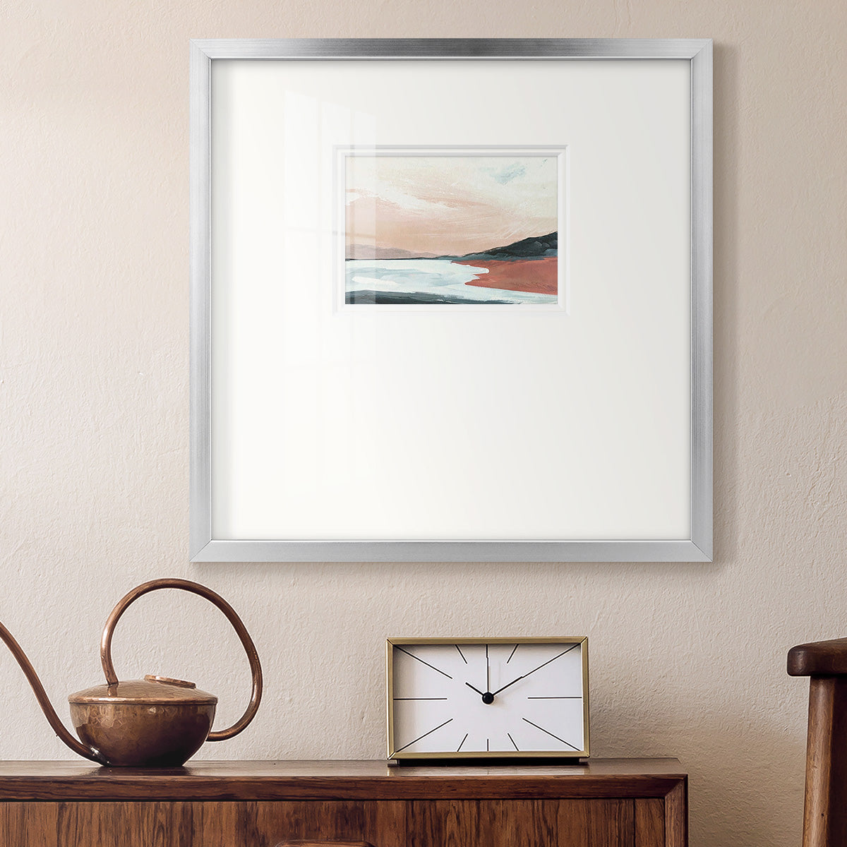 Paynes Coast II Premium Framed Print Double Matboard