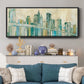 New York City - Floater Framed Canvas Print