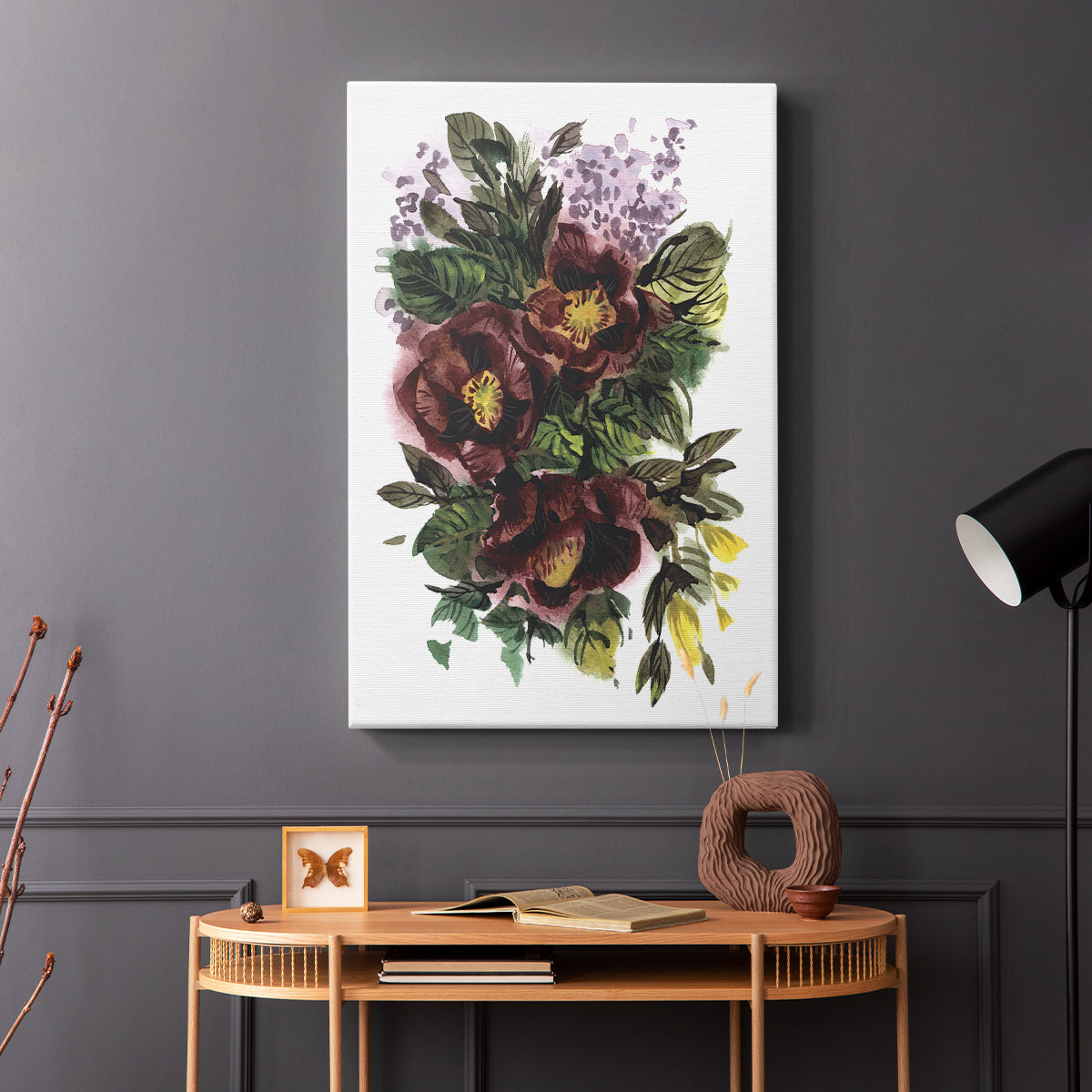 Garden Bouquets II - Canvas Art Print