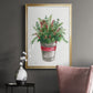 Winter Greens - Modern Framed Canvas Print