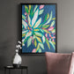 Blue Tropics I - Modern Framed Canvas Print