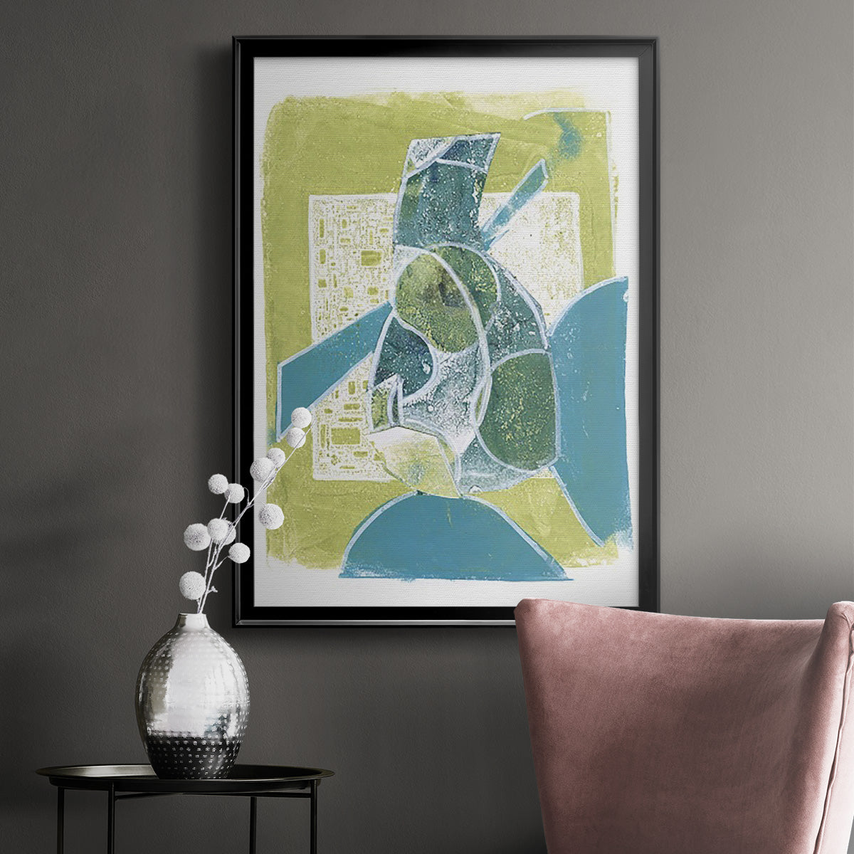 Jubilee Jugs V - Modern Framed Canvas Print