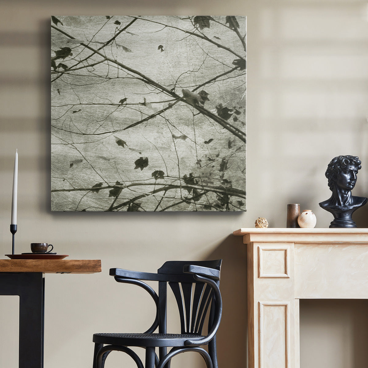 Laced Sky IV - Canvas Art Print