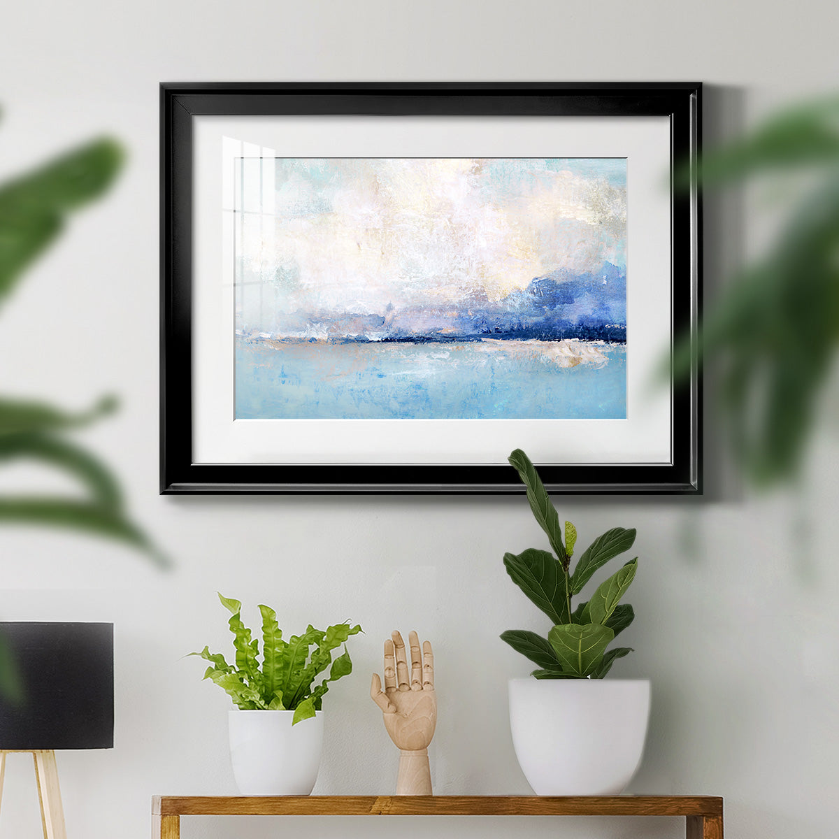 Symphony Bay - Modern Framed Art Print