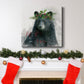 Let It Snow Bear-Premium Gallery Wrapped Canvas - Ready to Hang