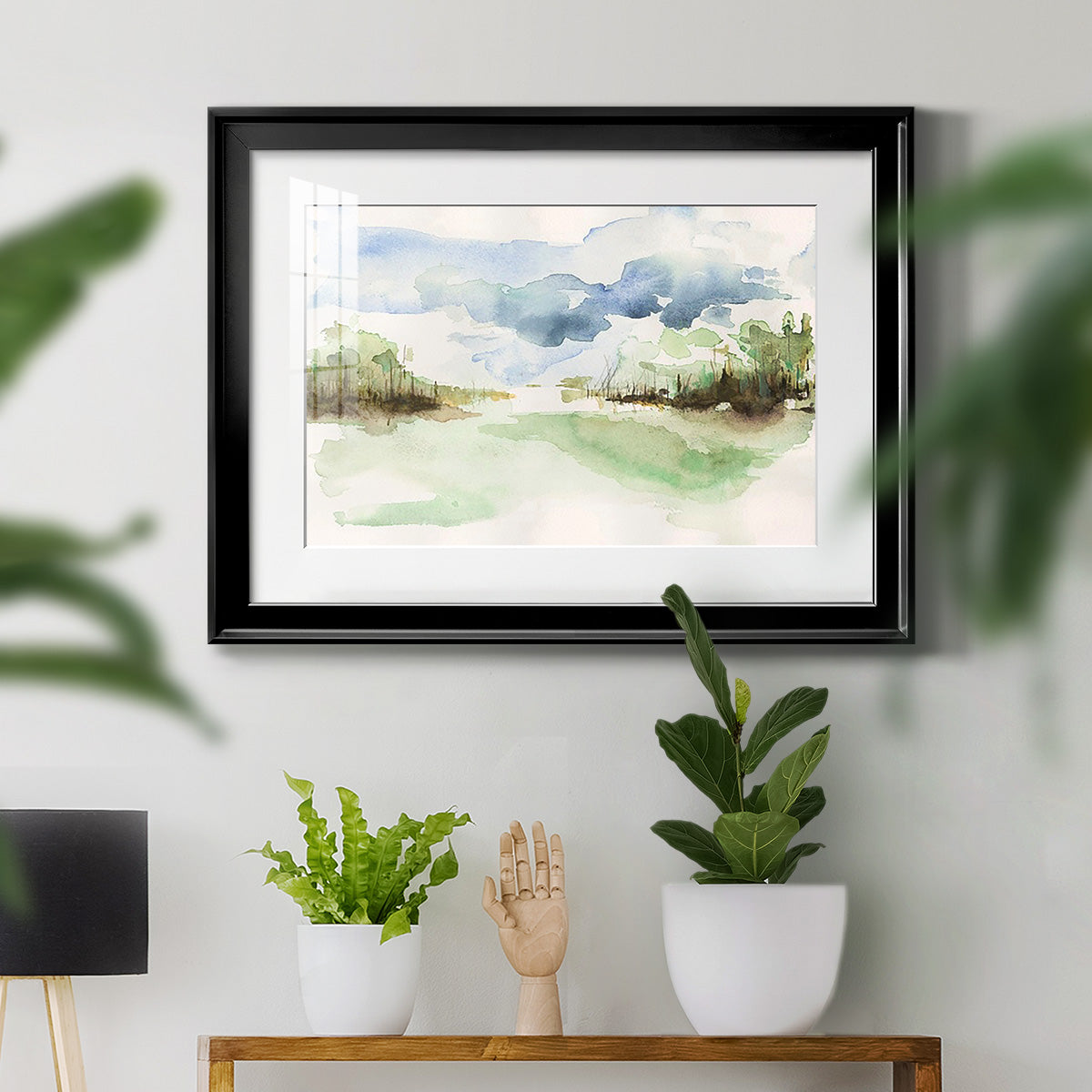 Brush Thickets II Premium Framed Print - Ready to Hang