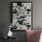 Tiles & Texture Abstract Angles III - Modern Framed Canvas Print
