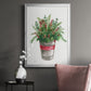 Winter Greens - Modern Framed Canvas Print
