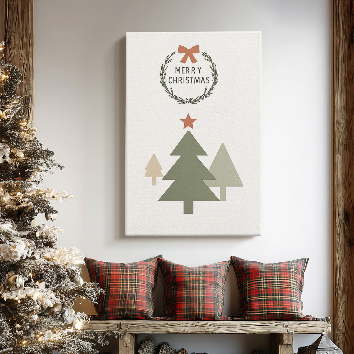 Snowwhite Blessing of Bells - Canvas Art Print