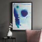 Spare Blue II - Modern Framed Canvas Print