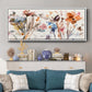 Pop Garden - Floater Framed Canvas Print