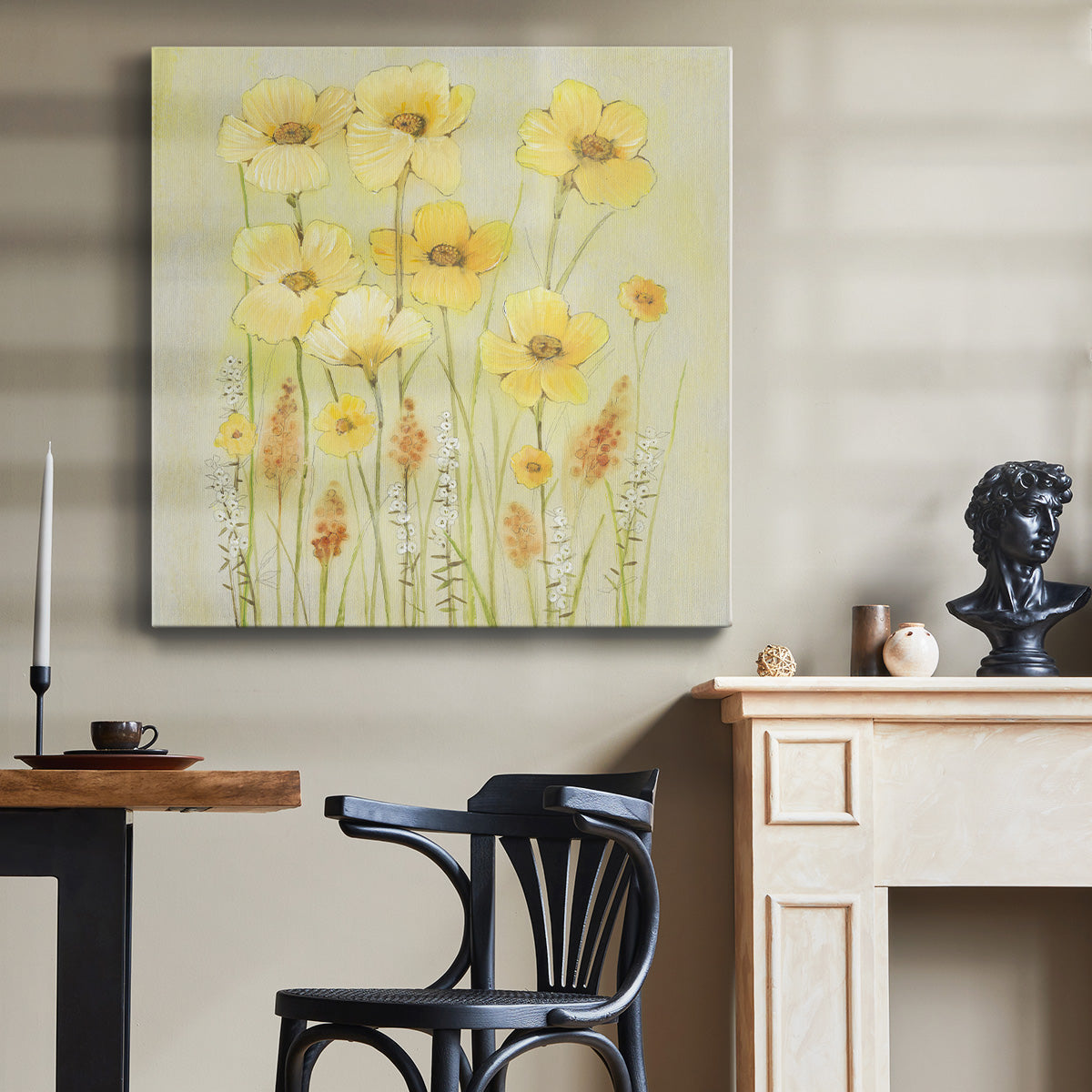 Soft Spring Floral II - Canvas Art Print