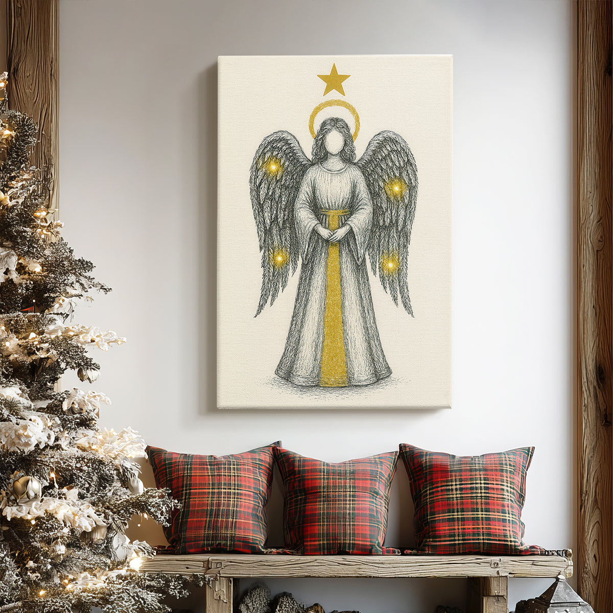 Sugar Candle at Eve - Canvas Art Print