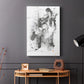 Graphite Abstract I - Canvas Art Print
