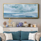 Calm Seascape II - Floater Framed Canvas Print
