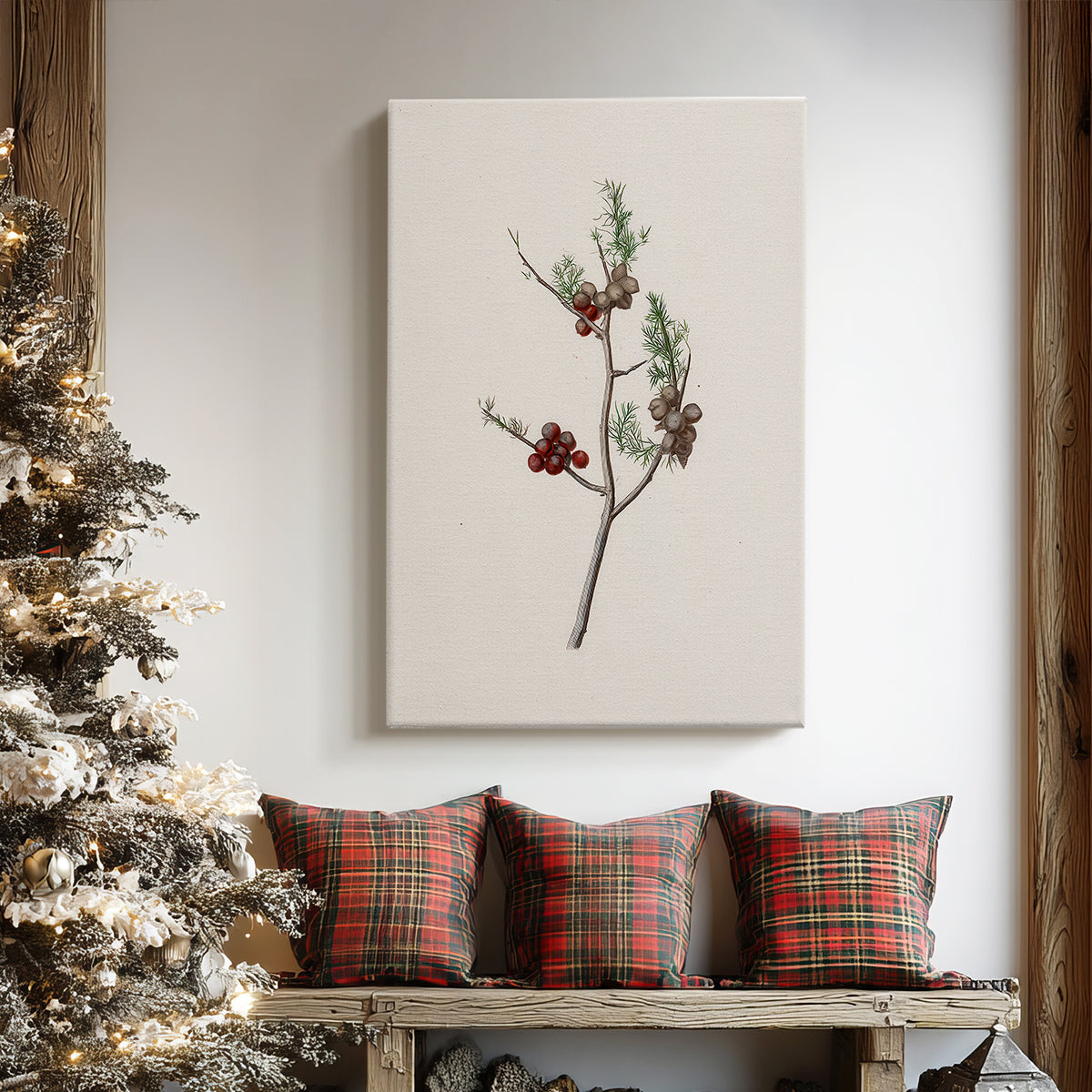 Twilight of Silver Pines - Canvas Art Print