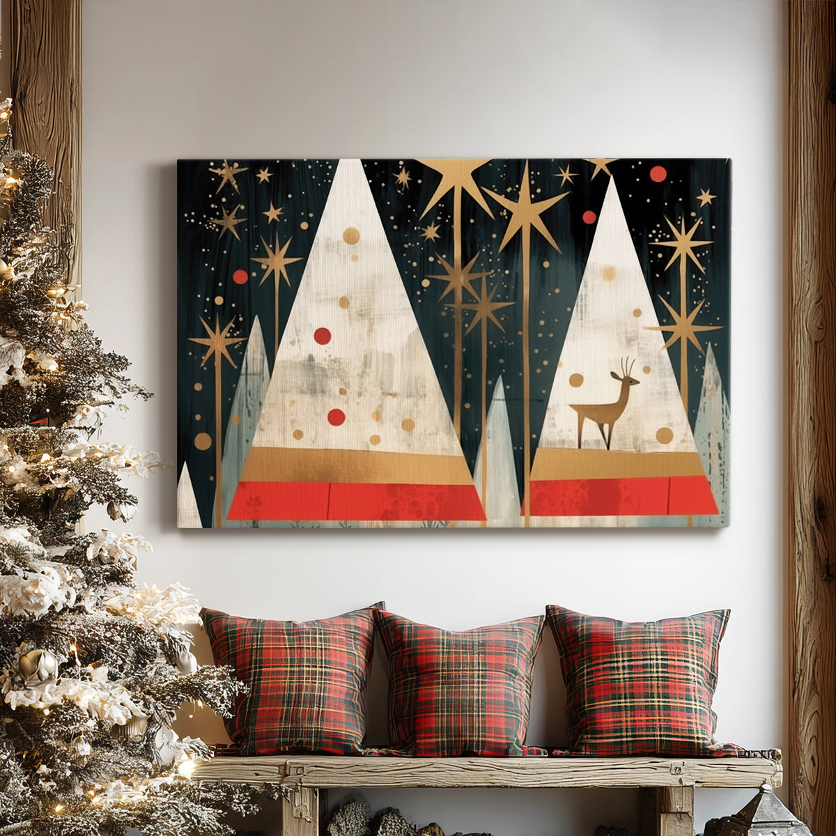 Honeyed Village - Canvas Art Print
