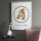 Harvest Home Squirrel - Modern Framed Canvas Print