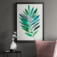 Palm Frond Flow III - Modern Framed Canvas Print