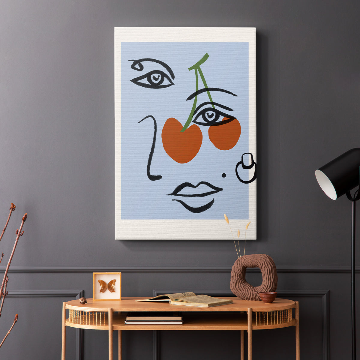 Cherry Baby II - Canvas Art Print